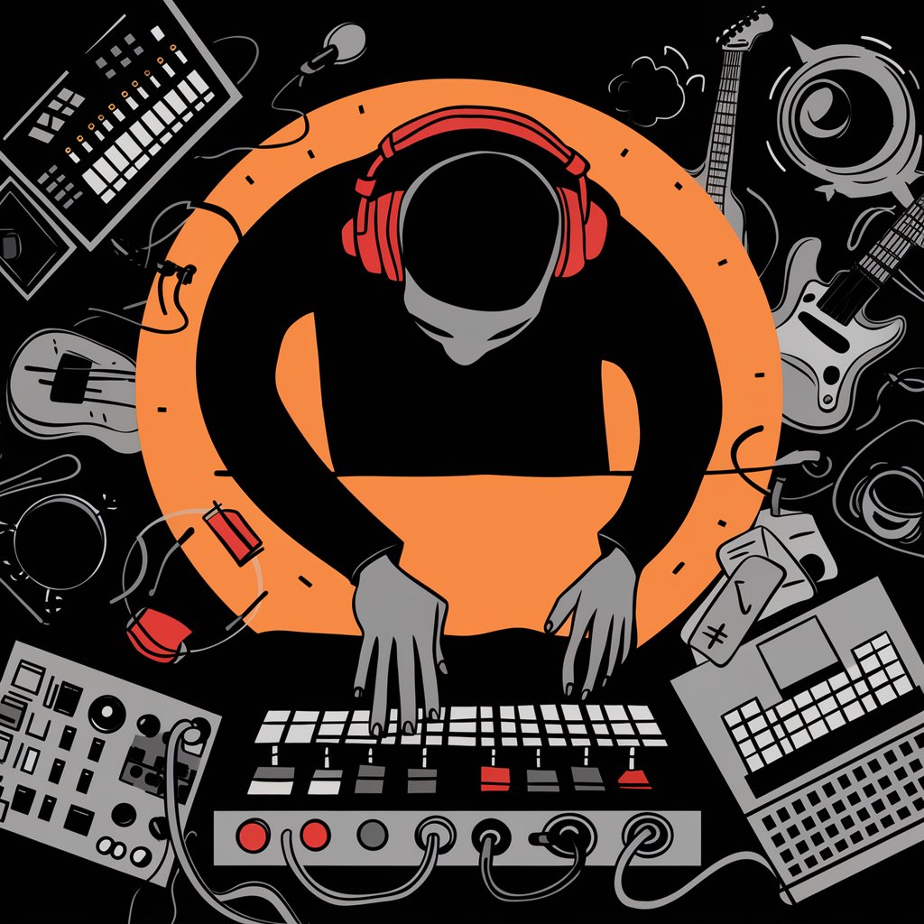 Productor musical trabajando con herramientas digitales